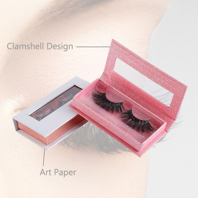 3D Mink Eyelash Packaging Logo Private Label Lash Subscription Boxes
