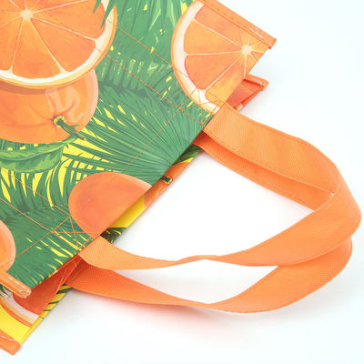 Reusable 120GSM Full Color Printed Shopping PP Woven Plastic Bag